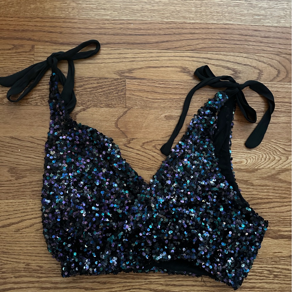 Free people sparkle top